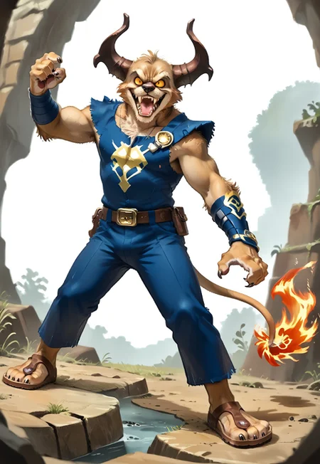 score_9, score_8_up, score_7_up, (((source_furry))), (((barefoot furry male))), full body, dynamic pose, eyecatching composition, detailed background, wearing birkenstock gizeh sandals, nice furry dog feet, gizehonfeet.
The silence of a tortured heart
Is telling you to start
To fight the monsters that hurt you in the dark
They fear the fire and you're the spark
Power of the Beast is all you need
Every kind of pain will be healed
Rise up from defeat, have faith and dare to believe
Power of the Beast will make you roar
Gonna fight like never before
And you're gonna feel the force is invincible
Power of the Beast
The demons dread and abhor
Your fierce and mighty roar
Time for the showdown, the climax of the storm
The fearless lion heart is born
Power of the Beast is all you need
Every kind of pain will be healed
Rise up from defeat, have faith and dare to believe
Power of the Beast will make you roar
Gonna fight like never before
And you're gonna feel the force is invincible