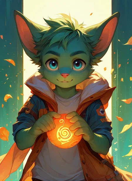 score_7_up, score_8_up, score_9,(young_adult:1.4),young_adult, artist:your_artist_name, anthro, male, young, clear_skin, (soft_lighting:1.2), (slightly_revealing_clothing:1.1), (innocent_expression:1.3), (vibrant_colors:1.1), (detailed_background:0.8) , zPDXL3
<lora:ANN01:0.1>
 <lora:add-detail-xl:0.7> zPDXL3