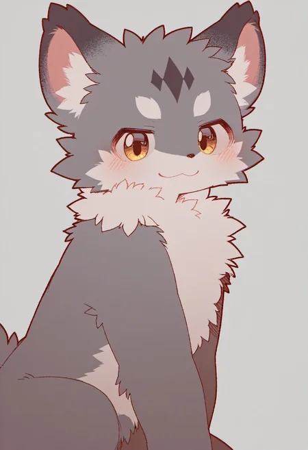 score_9, score_8_up, score_7_up, zPDXL3, by zuppu11, 3yne, 1boy, furry, cute, kemono, solo