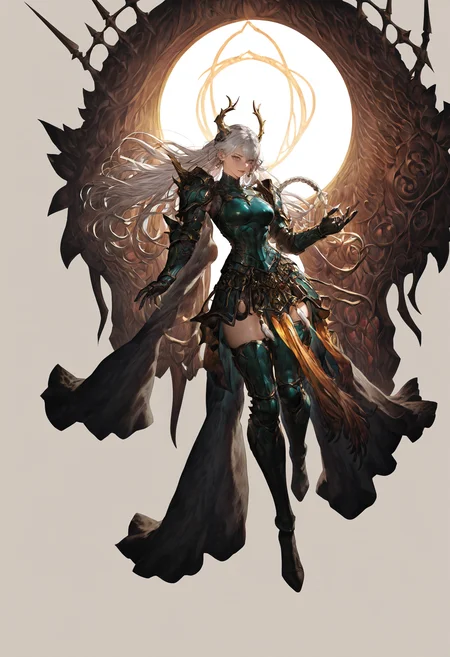 1girl, graycolor_full, <lora:lora-000014.TA_trained:1.0>,
armor,
fullbody, detailed face, newest, photorealistic, <lora:DetailedEyes_V3:1> <lora:detailed_hands-000002:1> hand
absurdres, newest, volumetric lighting,