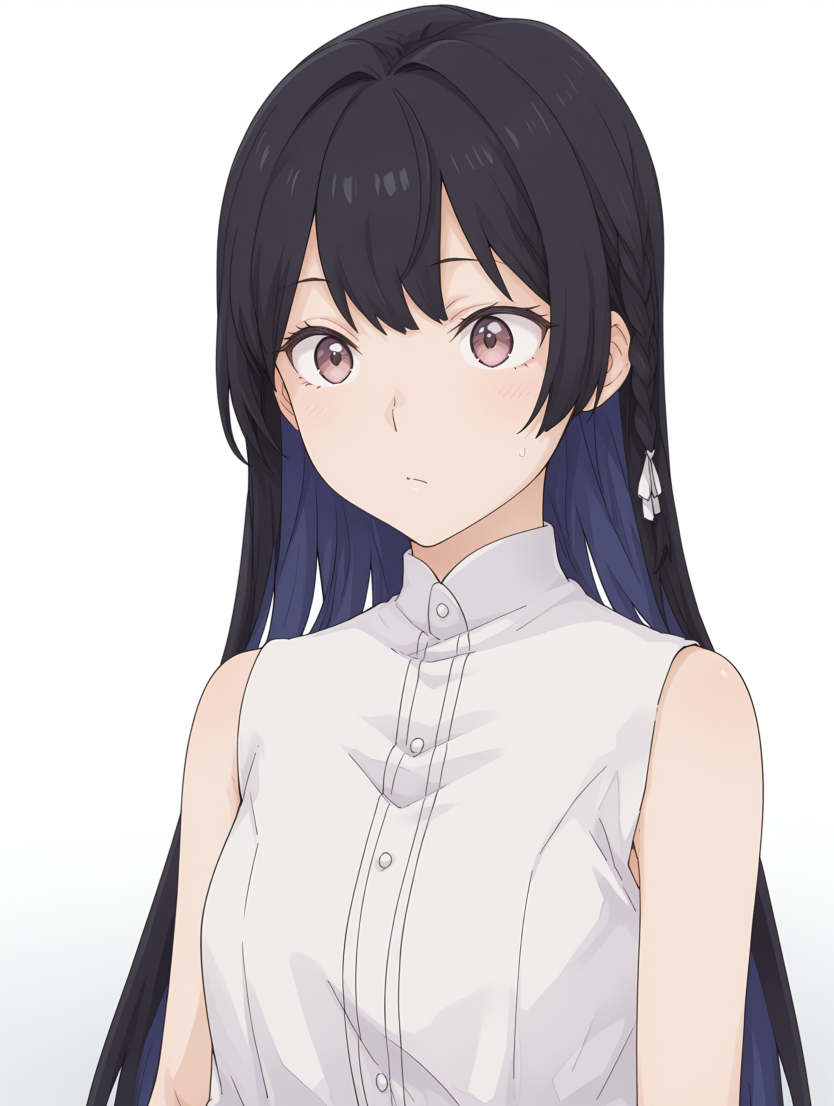 <lora:SDXL_kindred_spirits_on_the_roof__OkujÅ_no_Yurirei-san__å±ä¸ã®ç¾å:1> kd_vnstyle
<lora:Tinasha_-_Unnamed_Memory:0.6> tinasha, black hair, colored inner hair, blue inner hair,
white dress, sleeveless,
1girl,solo,
masterpiece,best quality,amazing quality,