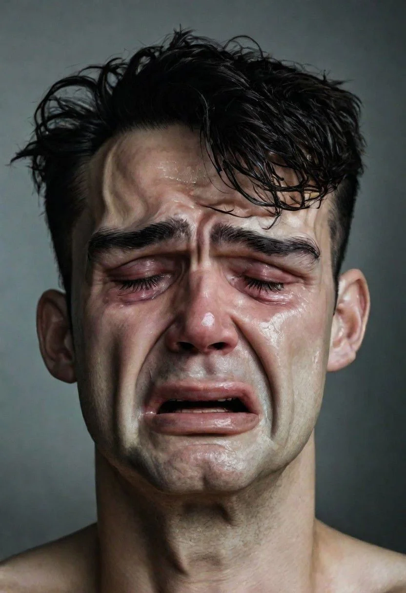 a man Cry