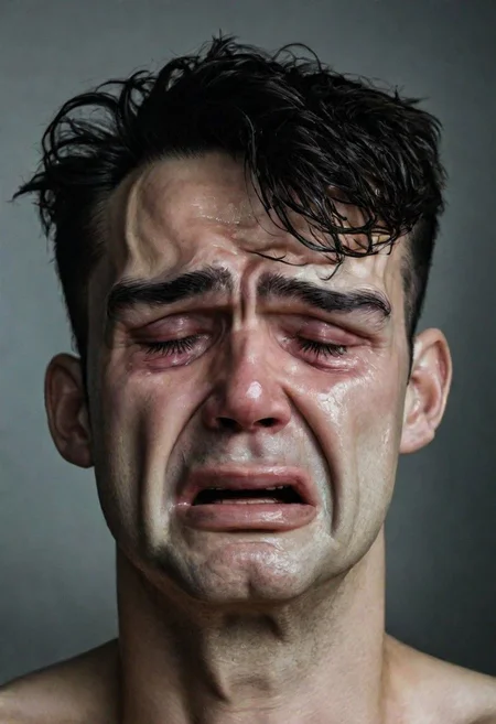 a man Cry