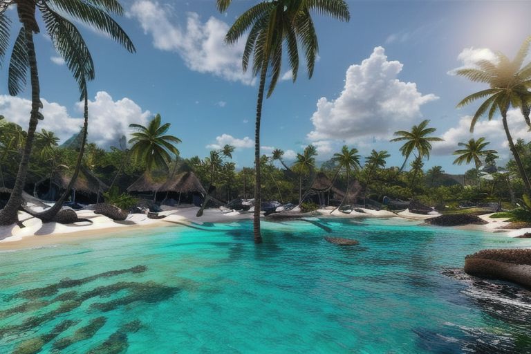 (masterpiece:1.2), (best quality,:1.2), 8k, HDR, ultra detailed, ((photorealistic)), perfect anatomy, professional light, cinematic lighting, fashion photography, ambient lighting,<lora:detail_slider_v4:3>, pire, <lora:PirateRealms-10:1>, a tropical beach in the caribbean, epiCPhoto