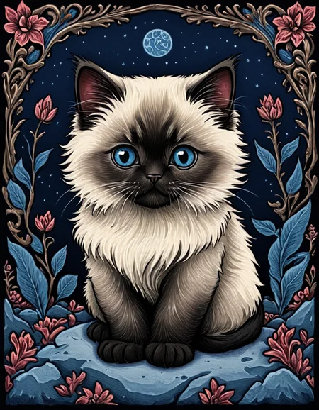 novuschroma81 style himalayan kitten illustration <lora:novuschroma81 style:1>