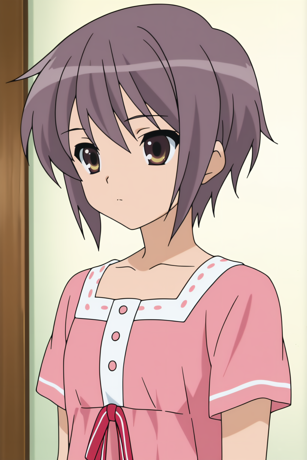 anime coloring, newest, Yuki Nagato <lora:suzumiya_haruhi_no_yuuutsu_-_Yuki_Nagato_-_illustrious:0.8>