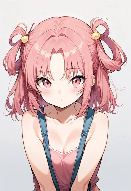 score_9, score_8_up, score_7_up, c3l3st3, pink hair, pink eyes, source_anime, ntm,