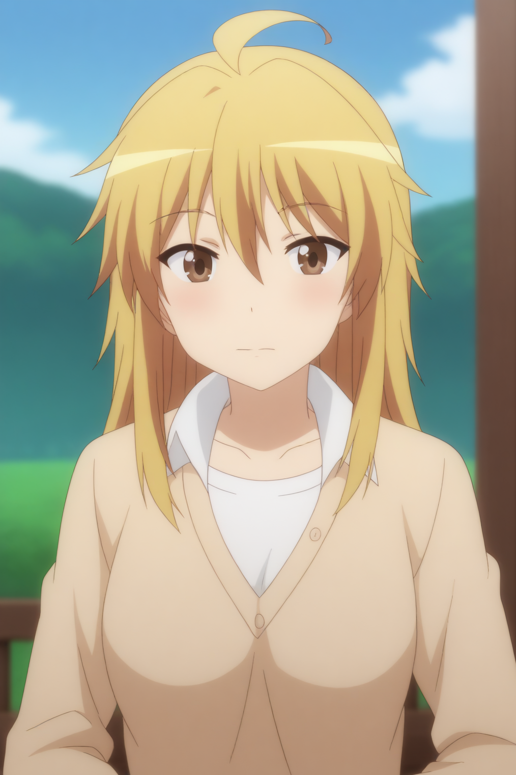 Kaede Kagayama <lora:Non_Non_Biyori-Kaede_Kagayama-PDXL:0.8>