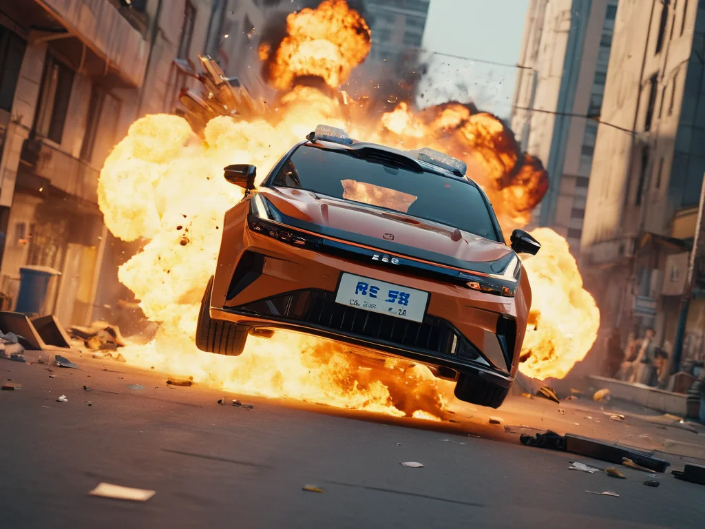zeekr 001,<lora:zeekr 001:1>,
Car accident,explosion,flying though a paradox,cinematic scene,scenery,detailed background,masterpiece,best quality,high quality,highres,absurdres,very detailed,high resolution,sharp,sharp image,8k,multicolored,colorful,vivid,award winning,stunning,amazing,masterpiece,best quality,, masterpiece, best quality,