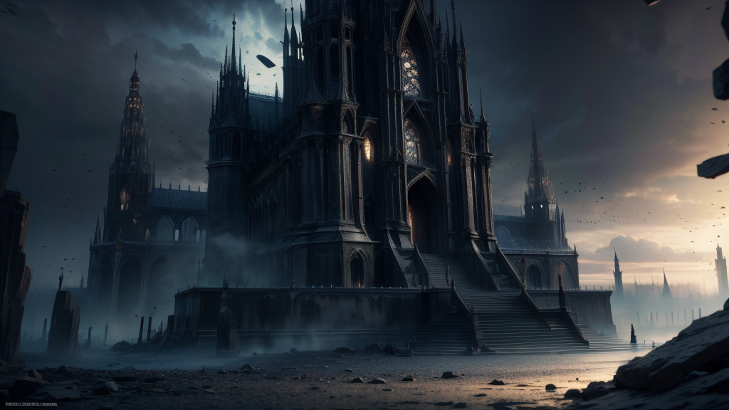 Dystopian style, 
Dreamscape, 
cinematic film still, 
realistic analog photo, award winning photo, 
 <lora:Evil:0.75> evilrealm, dark fantasy, tribal church build of  human flesh, demonic architecture, church front resembling a face,  
1girl standing in archway, 
BREAK
Claudia, feminine woman, 24 yearsold, 
fit body, toned body, lithe body, supple body, 
pert d cups,
sunburnt skin, tanlines, birthmarks,
shoulderlength auburn wavey hair, 
oblong face, fine features, arched eyebrows
heterochromia, round eyes, 
fleshy upturned nose,
 thin lips, upturned lips, 
<lora:edgBonesv1:0.75> wearing edgBones, dress with skeleton bones, dress with skeletal bones, bones, 
BREAK
nightsky filled with storm clouds, lightningstorm,  ,
high-quality, crisp, sharp, professional-grade, high-resolution, fine detail, accurate colors, low noise, fast shutter speed, wide dynamic range, precise focus, RAW, highres, 8k, uhd, High Dynamic Range, tonemapping, crisp details, ,
. shallow depth of field, vignette, highly detailed, high budget, bokeh, cinemascope, moody, epic, gorgeous, film grain, grainy,
. Surreal, ethereal, dreamy, mysterious, fantasy, highly detailed,
. Bleak, post-apocalyptic, somber, dramatic, highly detailed