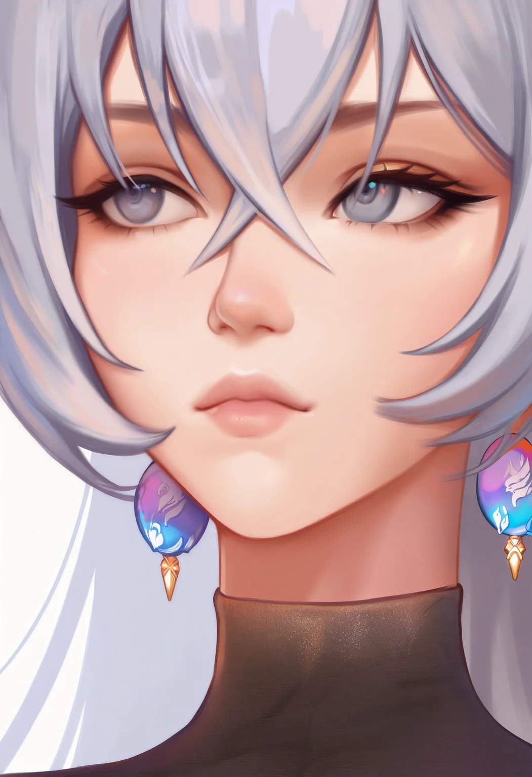 1girl, solo, bronya rand, sweater, portrait, white background,
masterpiece, best quality, <lora:prywinko-guy90-Illust-Lycorisv1:1> oknyrp