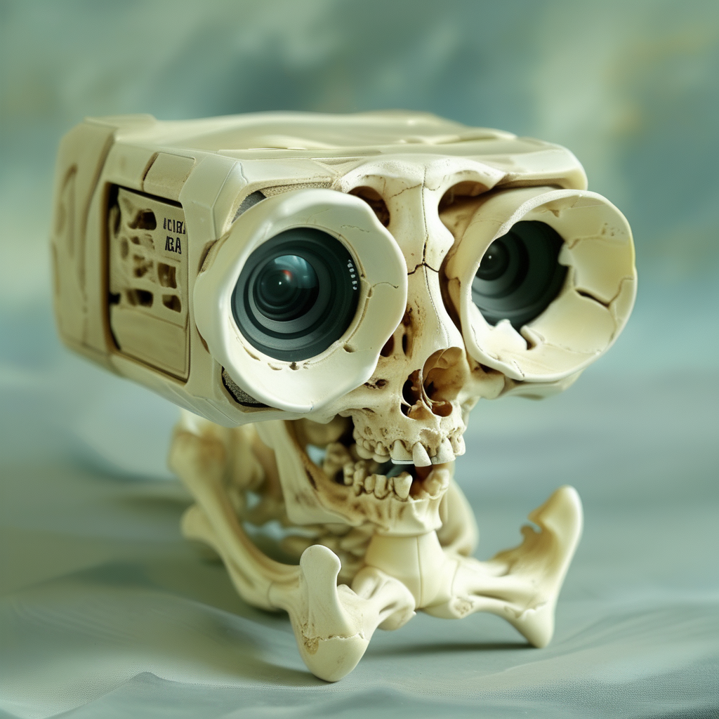 bonex bone camera<lora:bonex:1>