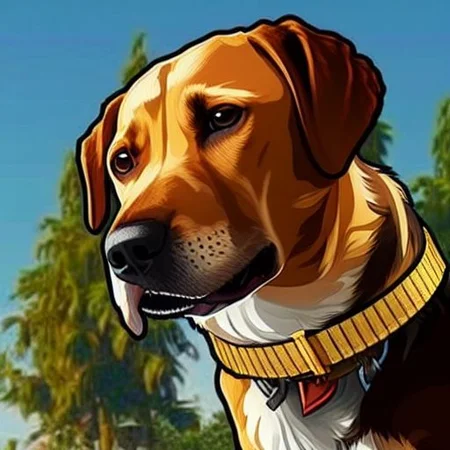 gta5-artwork, dog