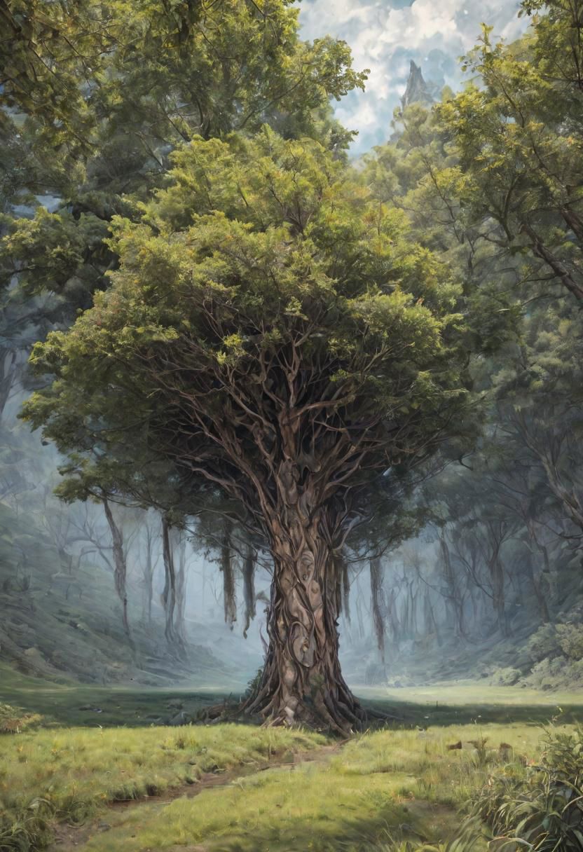 a scene from an interesting dream, secret nature  <lora:LoromXL_Druidic_Naturalism:0.6>