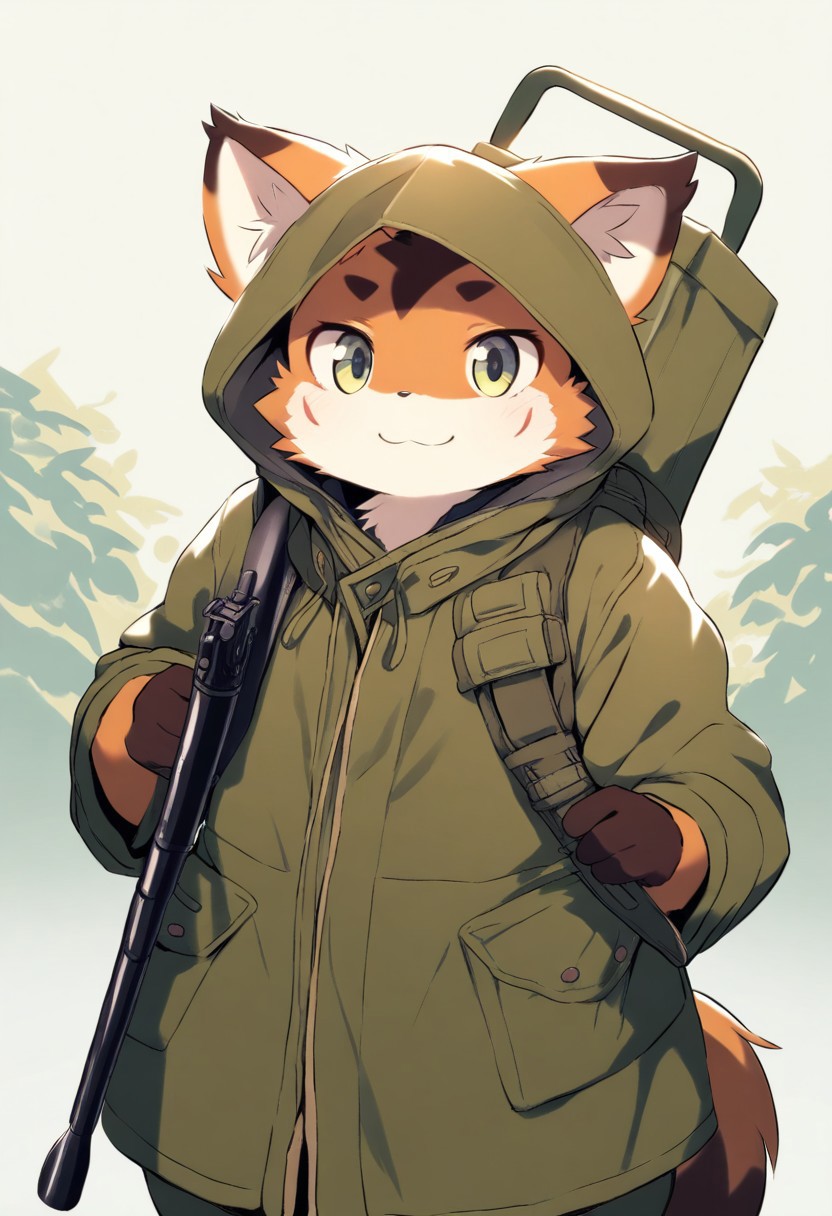 masterpiece, high score, great score, absurdres, year 2019, safe, 1boy, zuppu11 type 2, furry, cute, kemono