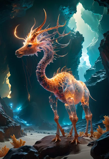 white desert oasis, salty earth, hyper detailed,  rusty, striking, animalistic, bite-sized, by Floris van Schooten  and by richard avedon, famous artwork inspired by (beeple:1.3) and (cliff nielsen:1.4), crystalline, fractal art, fantasy style, this peculiar life form, the "inquisitive plerkblortz" hides in the gnarling dense crystal jungles of the puffalorpled exoplanet "gazorpazorp secundus", covered in a metallic exoskeleton it ambushes its prey with (long crystalline appendages:1.4), dark, shadows, black, shadow hues, highly artistic, highly painterly, harmonic colors, expressive, ultimate aesthetic level, visible brushstrokes, masterclass artistry, vibrant energy, apocalyptic mood, atmospheric haze and dense fog, strong winds,  highly aesthetic, otherworldly, limited palette,  faded colors, washed out colors, extremely dark, extremely low key lighting, dark shadows, perfect composition, full panoramic shot translucent, transparent, glowneon, glowing, sparks, lightning