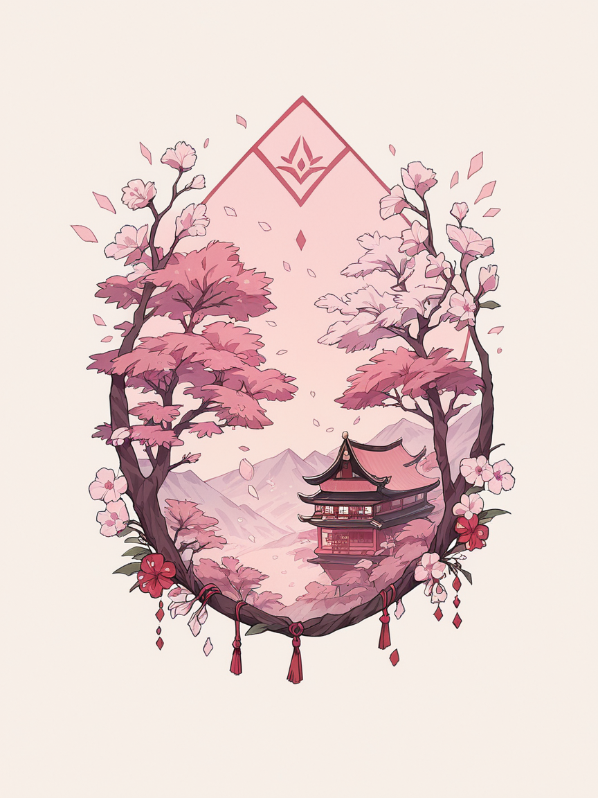 score_9, score_8_up, score_7_up, score_6_up,   <lora:l0g0XLP:1> l0g0, simple background,  <lora:w00fXLP:0.6> w00f, cherry blossoms, detailed, crystals