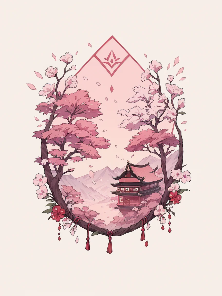 score_9, score_8_up, score_7_up, score_6_up, <lora:l0g0XLP:1> l0g0, simple background, <lora:w00fXLP:0.6> w00f, cherry blossoms, detailed, crystals
