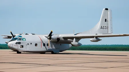 technical photograph of USAF (AIR_C123:2) sitting on an air force base runway, extremely detailed, infinite depth of field, f1.4, <lora:AC_C123:1>