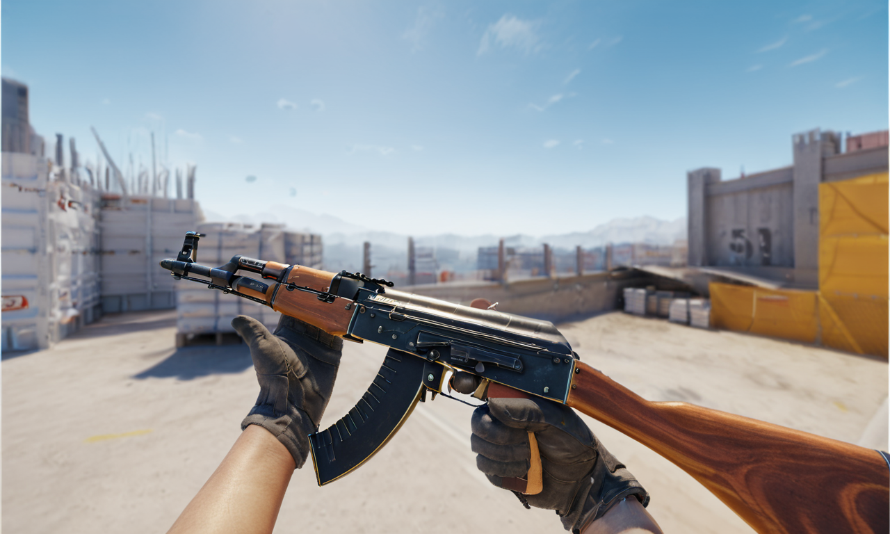 cinematic film still cinematic photo breathtaking sand, pov, ak47skins, gloves, counter-strike, holding weapon, <lora:ak47Skins_v1:0.75> . award-winning, professional, highly detailed . 35mm photograph, film, bokeh, professional, 4k, highly detailed . shallow depth of field, vignette, highly detailed, high budget Hollywood movie, bokeh, cinemascope, moody, epic, gorgeous, film grain, grainy