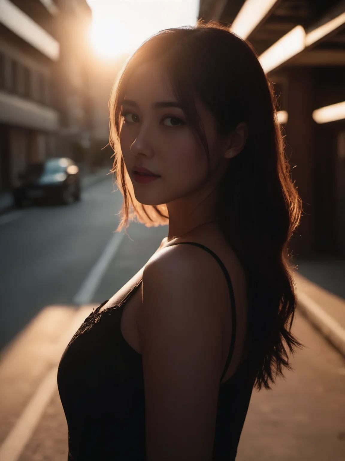 <lora:LoRA-mix-sdxl-v3:0.7>,cinematic photo {sll,1girl,solo,back light} . 35mm photograph,realistic,high quality,highres,professional,4k,highly detailed,professional,realistic photograph,transparent,