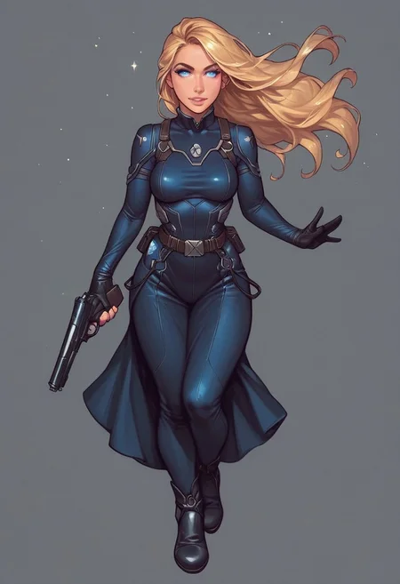 Photo of an extremely beautiful girl named Barbarella, in a bottle, wearing a space suit, full-clothed spacesuit dress, (skinny:1.2), cute, floating in space, eyelashes, rating_Explicit, pretty girl, vivid colors, detailed eyes, blue eyes, glowing eyes, blonde hair, long hair, bangs, malicious, medium chest,
in cosmic swirling space, magical atmosphere, stars, nebula, shooting stars, colorful, high contrast, enchanting, hypnotic patterns, neon wires, volumetric fog, glowneon, sparks, lightning
BREAK
((colorful big gun in hands, big cosmic pistol in hands))
score_9, score_8_up, score_7_up, score_6_up, source_cartoon, rating_explicit, Expressiveh, full body, dynamic pose
BREAK
Lond big sword in hands, grey background
score_9, score_8_up, score_7_up, score_6_up, source_cartoon, rating_explicit, Expressiveh, full body, dynamic pose