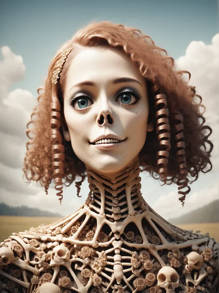 score_9, score_8_up, score_7_up, score_6_up,
(1girl:1.4), close-up, long wild curly hair, boho gothic style clothing, Sitting on a step of a vardo in a meadow of wild flowers, whimsical, sky, boneswm, <lora:Bones_World_Morph:1>