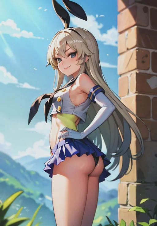 <lora:RapidDestroyer_Shimakaze:0.8>, RapidDestroyer_Shimakaze, smirk,, (gorgeous, beautiful, enchanting:1.3)