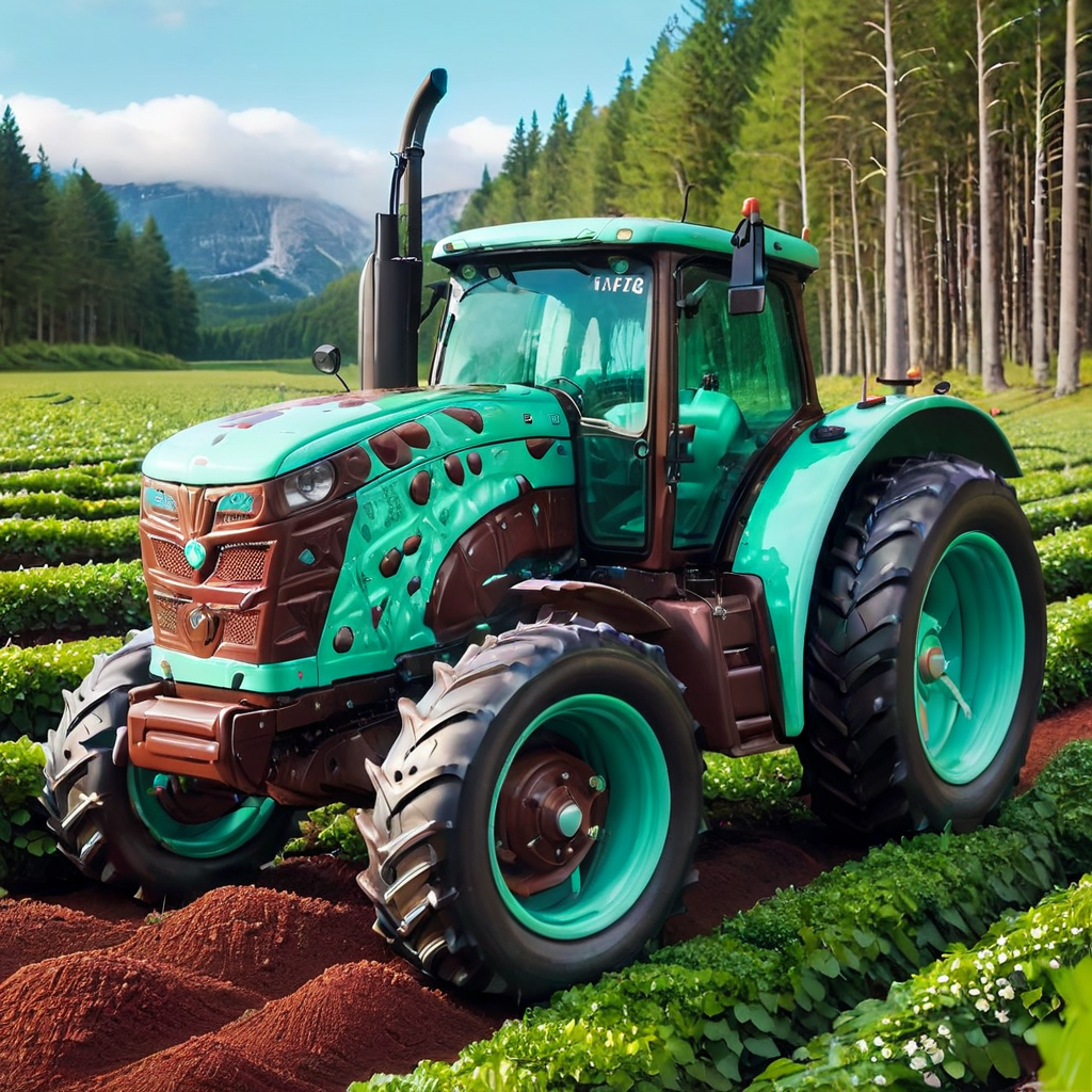 noc-mntch, a tractor, <lora:noc-mntch:1>