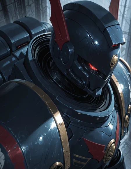 masterpiece, best quality,high quality, newest, highres,8K,HDR,absurdres, NightL40K, 1boy, solo, helmet, power armor, close up, dutch angle, from_side,from_above, photorealistic
<lora:ILLNightL40K:1>
