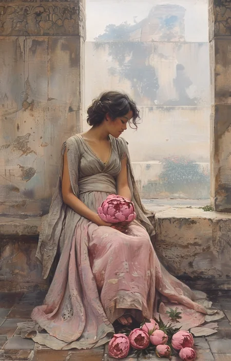 masterpiece,best quality,<lora:tbh346-sdxl:0.75>,illustration,style of Jacques Amans
decaying peonies