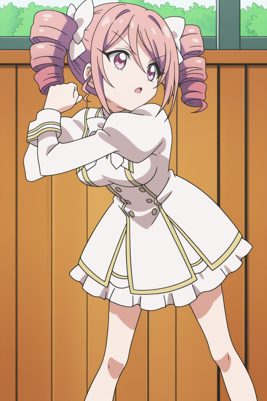 anime coloring, Pino, dynamic pose <lora:Jashin-chan_Dropkick_-_Pino_-_illustrious:0.8>