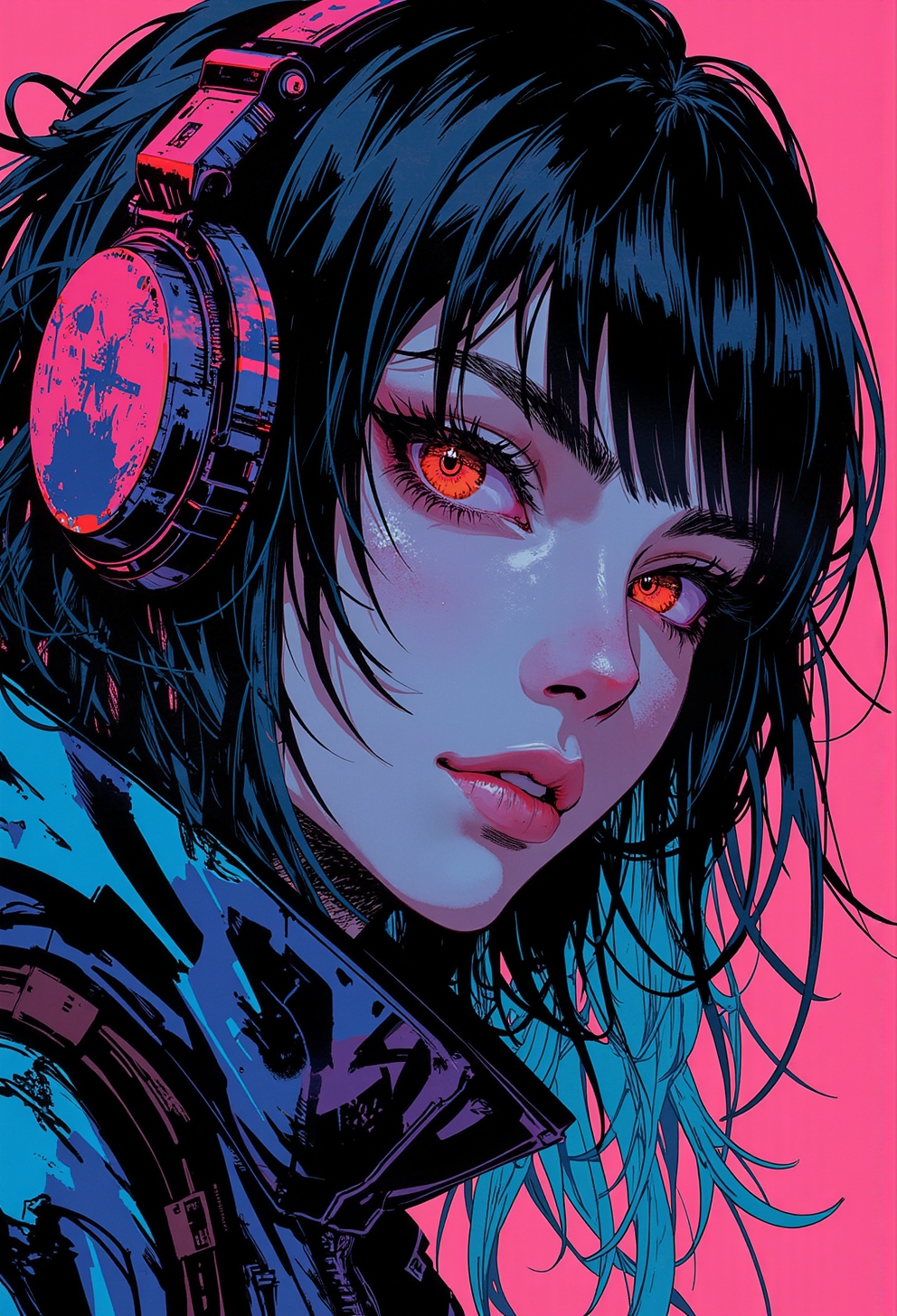 manga, anime, inksketch, vibrant digital illustration, A digital artwork in the style of cknc, upper body close up face shot of a mysterious cyberpunk wabi sabi woman,
S1n0z1ck style, A digital artwork in the style of bladerunner.
<lora:s1n0z1ck-flux-test-lora:0.3>  <lora:Anime v1.3:0.6>
<lora:ck-Sommo-Concept-Art:0.6>
<lora:ck-nc-pastel-cyberpunk:0.2>
<lora:ck-MetalGearSolid:0.45>