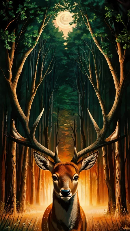 deer, fantasy, magic, night, nature, artwork, abstract, masterpiece, best quality, realistic, 
<lora:Vitaly S. Alexius - [ArtStyle] - Version 1:0.75>, 
<lora:warrentufts:1>