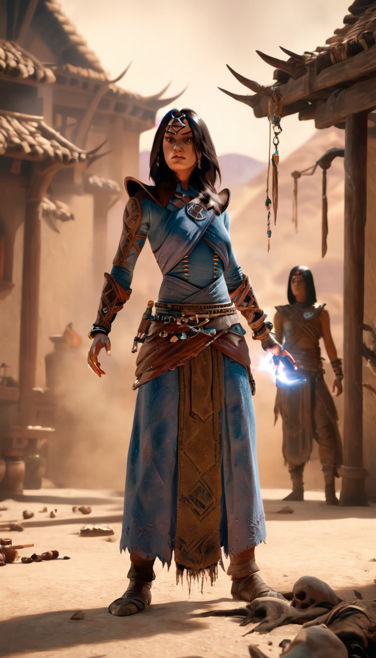 Cinematic scene, hero view, d4s sorceress, action pose, detailed background, masterpiece, best quality, high quality, absurdres <lora:diablo_4_sorceress_v0.0.2:1>, RAW candid cinema, 16mm, color graded portra 400 film, remarkable color, ultra realistic, textured skin, remarkable detailed pupils, realistic dull skin noise, visible skin detail, skin fuzz, dry skin, shot with cinematic camera