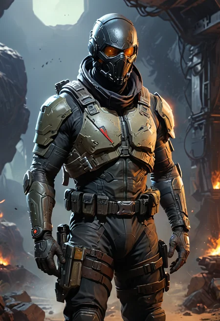 apex legends assassin in tactical jumpsuit. concept art by james gurney and m�bius. cinematic, dramatic lighting
<lora:add-detail-xl:0.7>, <lora:xl_more_art-full_v1:0.7>