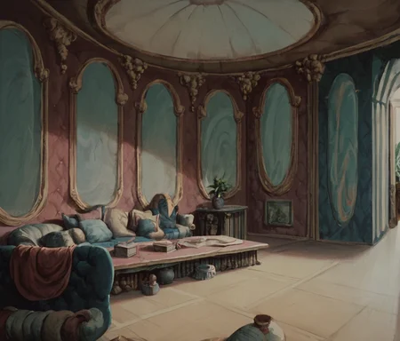 score_9,score_8_up,score_7_up,, <lora:fantasticplanet-pony:0.8>,
fantasticplanet, no humans,room,interior