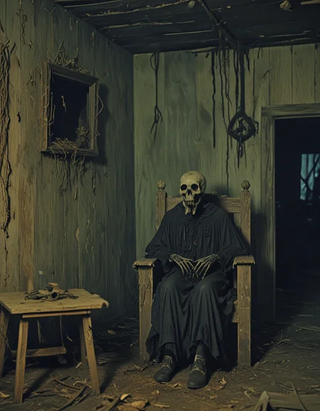 novuschroma necromancer sitting in a chair in a creepy old cabin <lora:116_novuschroma_1:1>, <lora:sdxl_lightning_8step_lora:1>