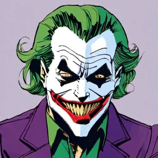 <lora:Sal_Buscema_Style_v2:1> the joker