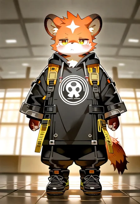 (takefujif0x:1.9), xi410, 748cm, alens, nyalia, kyomu, youlichu, memento mori, 1boy, solo, furry, cute, kemono, masterpiece, best quality, very awa, very aesthetic, absurdres, sensitive, full body