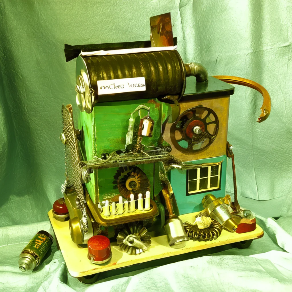 recyclforge house<lora:recyclforge:1>