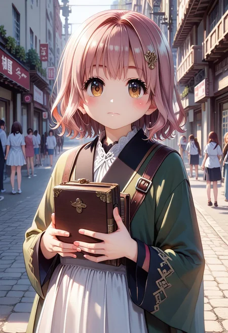 score_9, score_8_up, score_7_up, 1girl,ShiwasuOP, (masterpiece), (best quality), (ultra detailed),(illustration), Girl with blue-pink hair and peacock feathers, inspired by Nari Hiko-kun, CGSOCIETY, anime style. 8K, anime style 3D, popular on CGSTATION, 8K high quality detail art, Guvez style artwork, fantasy art style, realistic anime 3D style, anime inspiration, anime style mixed with Fujifilm