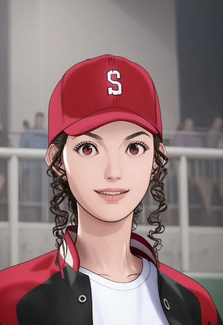 score_9, score_8_up, score_7_up, score_6_up, score_5_up, score_4_up, 1girl, _ayak0_, hat, rating_safe, smile, uncensored