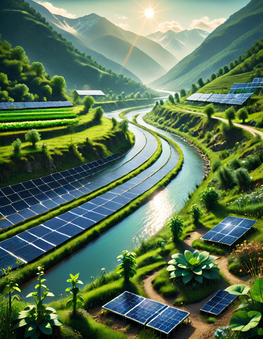 cinematic still mechplantslora, landscape, valley, river, biotech, 1man, solar panels . emotional, harmonious, vignette, 4k epic detailed, shot on kodak, 35mm photo, sharp focus, high budget, cinemascope, moody, epic, gorgeous, film grain, grainy, mechplantslora, landscape, valley, river, biotech, 1man, solar panels,Cinematic Lighting, Dramatic lighting, high contrast, detailed shadows, high-resolution, photograph mechplantslora, landscape, valley, river, biotech, 1man, solar panels, 50mm . cinematic 4k epic detailed 4k epic detailed photograph shot on kodak detailed cinematic hbo dark moody, 35mm photo, grainy, vignette, vintage, Kodachrome, Lomography, stained, highly detailed, found footage, mechplantslora, landscape, valley, river, biotech, 1man, solar panels, detailed, cinematic, intricate, elegant, highly color saturated, epic, stunning, gorgeous, futuristic, artistic, surreal, sharp focus, fair composition, magical atmosphere, professional fine detail, extremely aesthetic, creative, cheerful, unique, iconic, amazing, pretty, perfect colorful