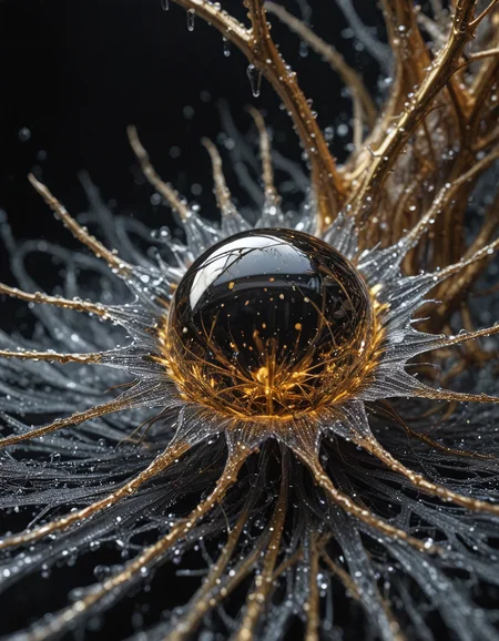 [I found the following prompt on titter which gives an interesting result. This is after a lot of manipulating. Sampler is TCD, cfg:1.3]
Gossamer god demiurge dreams dreamer simulation simulacrum abyss void star biological artificial Promethean fractal fire beyond ken agency ghost weaving weft entangled web temporal threads recursive matrix reality breathes gnostic spun shadow melting untrammeled black hole.