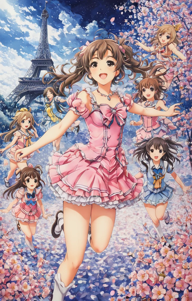 masterpiece,best quality,<lora:tbh50-sdxl:0.6>,illustration, portrait of idolmaster cinderella girls,