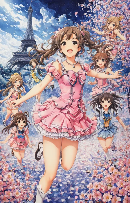 masterpiece,best quality,<lora:tbh50-sdxl:0.6>,illustration, portrait of idolmaster cinderella girls,