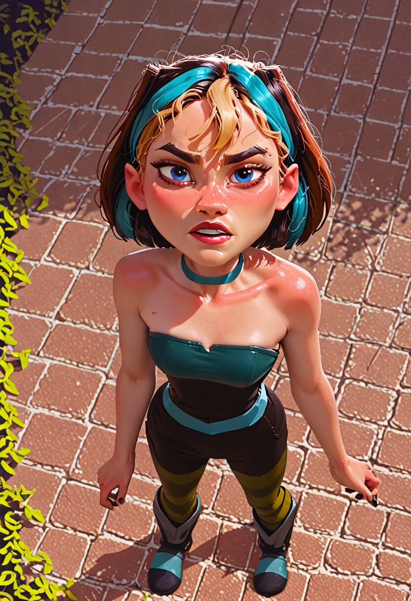 score_9, score_8_up, score_7_up, score_6, score_5, score_4, source_cartoon, realistic,((Gwen from Total Drama)) rating_questionable , <lora:princess_rc_pony_v2:0.8> <lora:incase_style_v3-1_ponyxl_ilff:0.8> <lora:Liking_Masturbation-000014:0.8> 5h3m4strb8, from above,looking sexually frustrated,