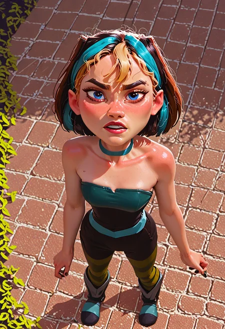 score_9, score_8_up, score_7_up, score_6, score_5, score_4, source_cartoon, realistic,((Gwen from Total Drama)) rating_questionable , <lora:princess_rc_pony_v2:0.8> <lora:incase_style_v3-1_ponyxl_ilff:0.8> <lora:Liking_Masturbation-000014:0.8> 5h3m4strb8, from above,looking sexually frustrated,