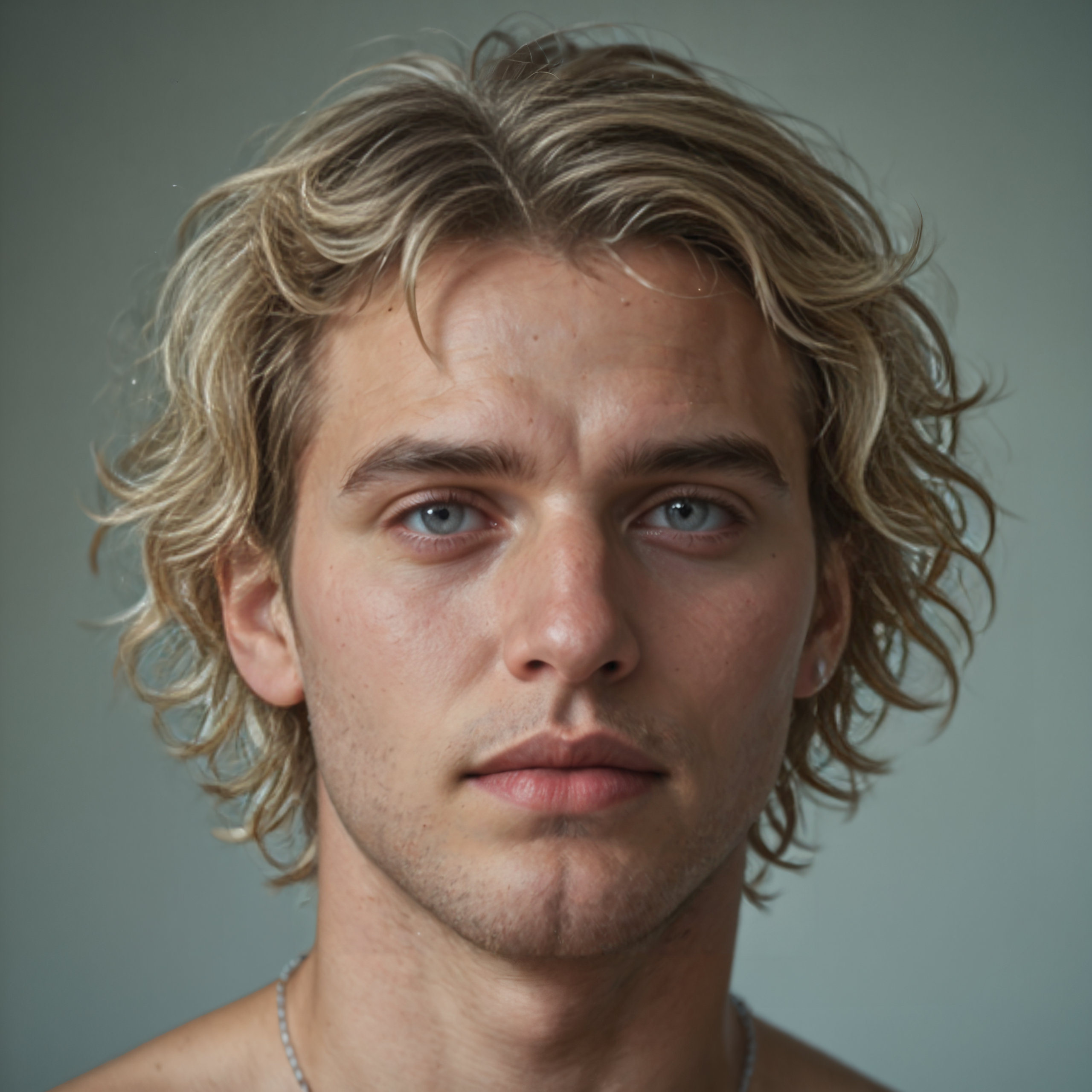 Stable_Yogis_PDXL_Positives
<lora:Super_Skin_Detailer_By_Stable_Yogi_PD0_V1:0.8> natural skin texture, fine pores, realistic skin, intricate skin details,  skin dentation, detailed eyes, detailed hair, 
 <lora:Super_Eye_Detailer_By_Stable_Yogi_SDPD0:0.3>  Ultra sharp, cinematic close-up of a rugged young man, messy blonde hair, piercing grey eyes, faint freckles, and soft sunset glow.